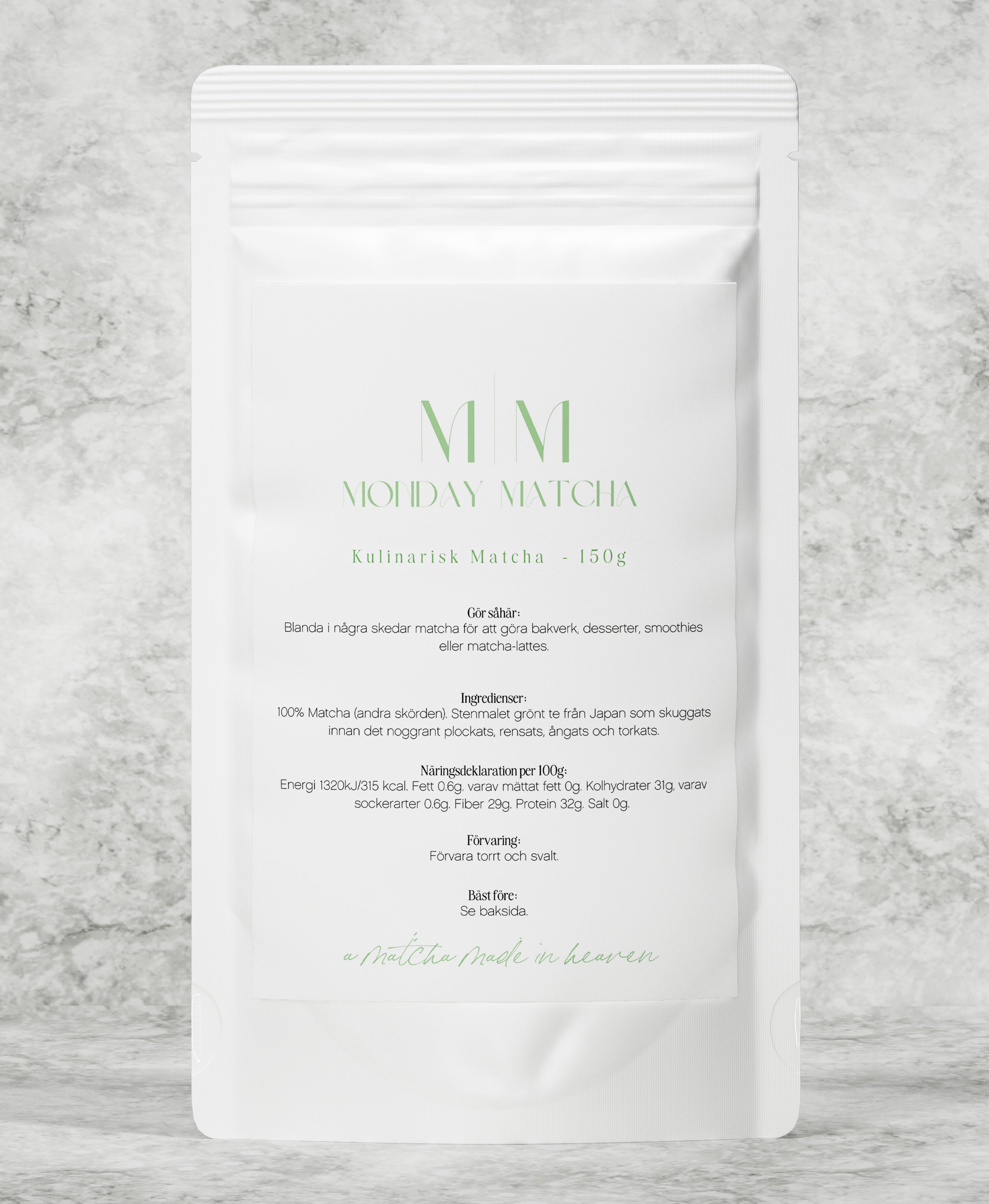 Culinary & Latte Matcha 150g (Organic)