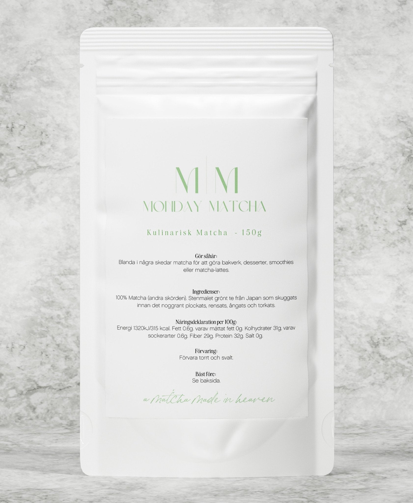 Culinary Matcha 150g | Ceremonial Grade A Matcha från Japan – Monday Matcha