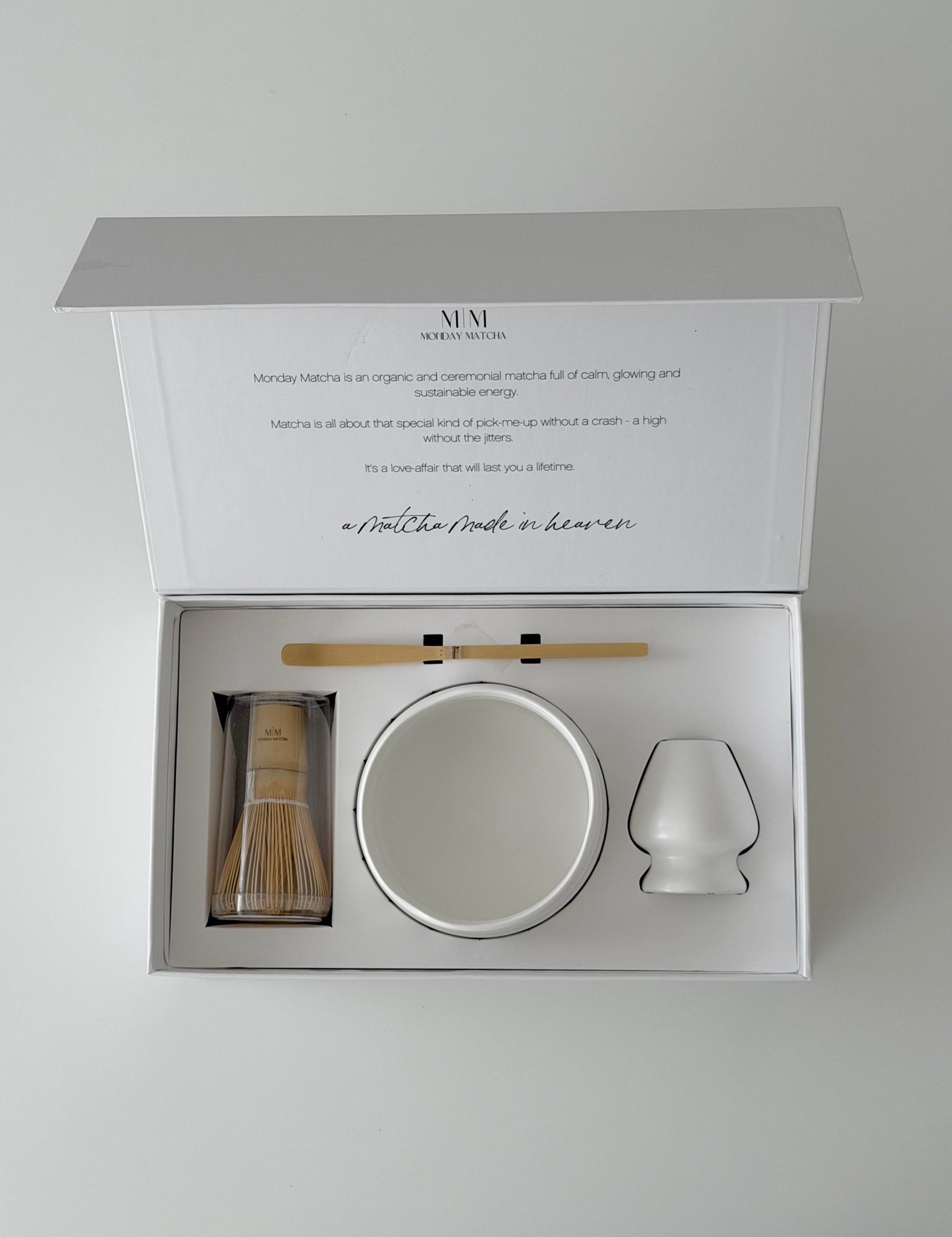 The Ritual Set (Clouds) | Ceremonial Grade A Matcha från Japan – Monday Matcha