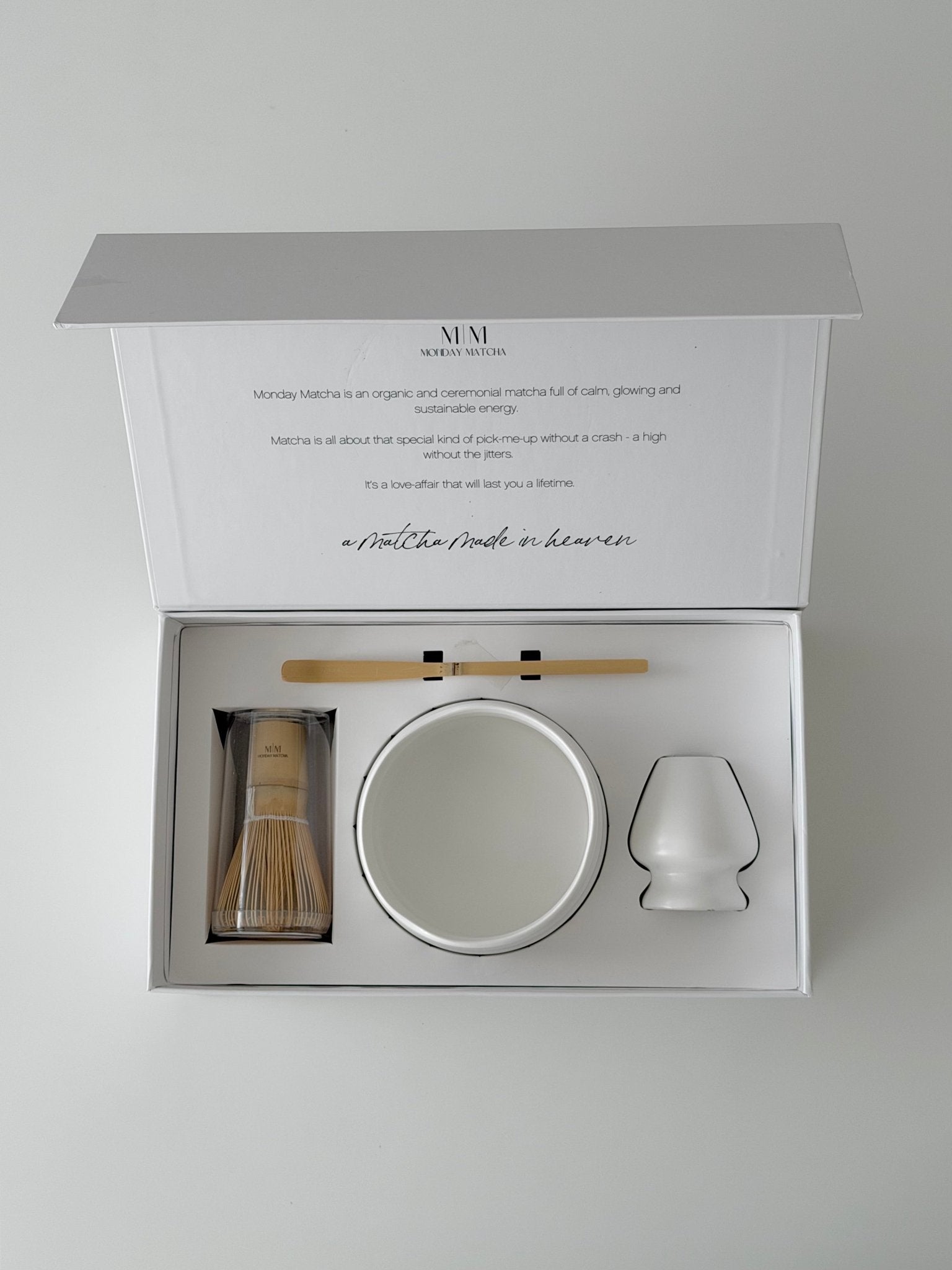 The Ritual Set (Clouds) | Ceremonial Grade A Matcha från Japan – Monday Matcha