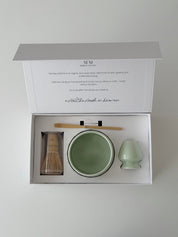 The Ritual Set (Mint Green) | Ceremonial Grade A Matcha från Japan – Monday Matcha