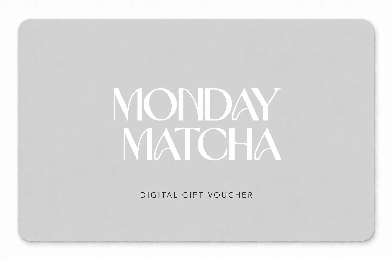 Monday Matcha Gift Card | Ceremonial Grade A Matcha från Japan – Monday Matcha