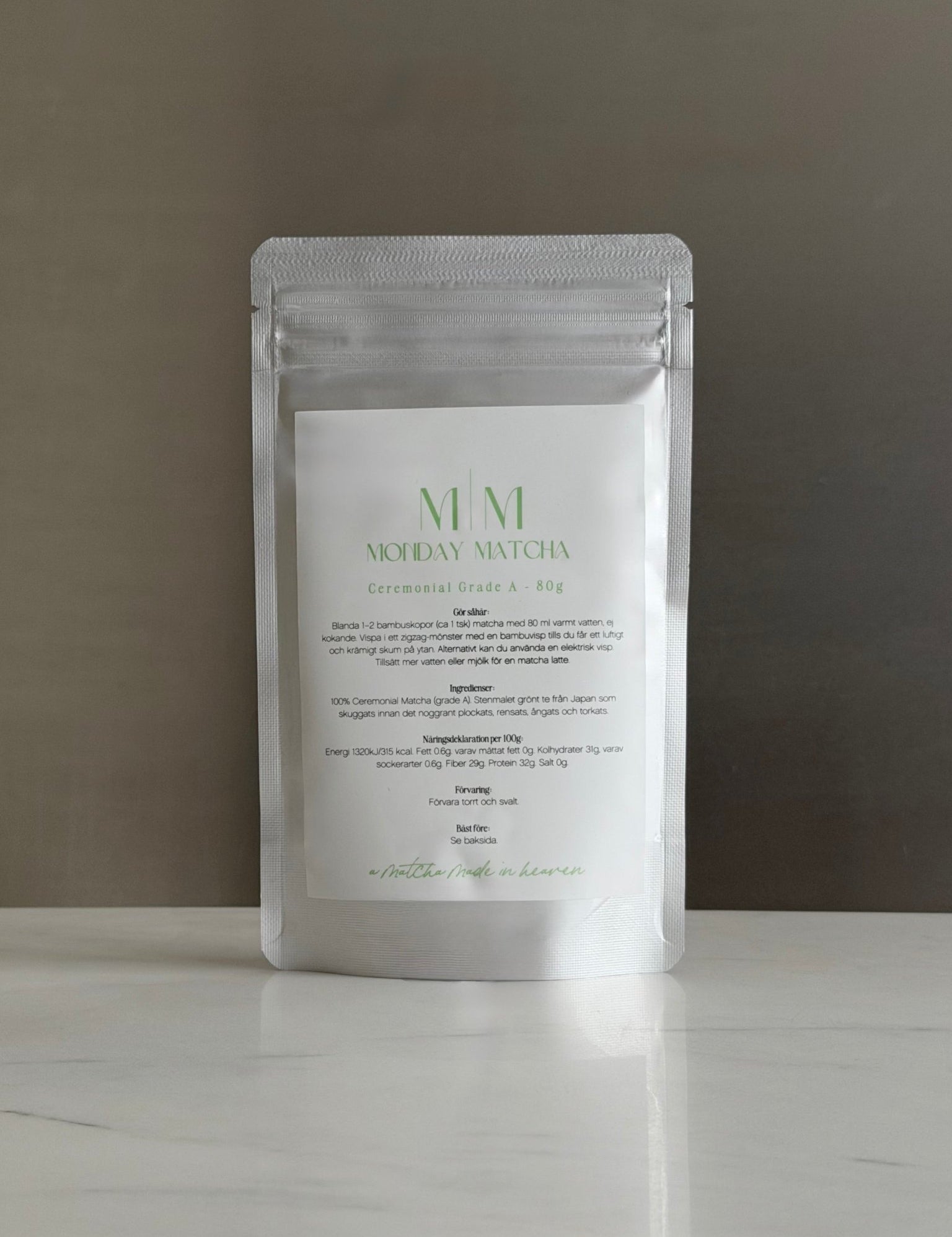 Ceremonial Matcha | Ceremonial Grade A Matcha från Japan – Monday Matcha