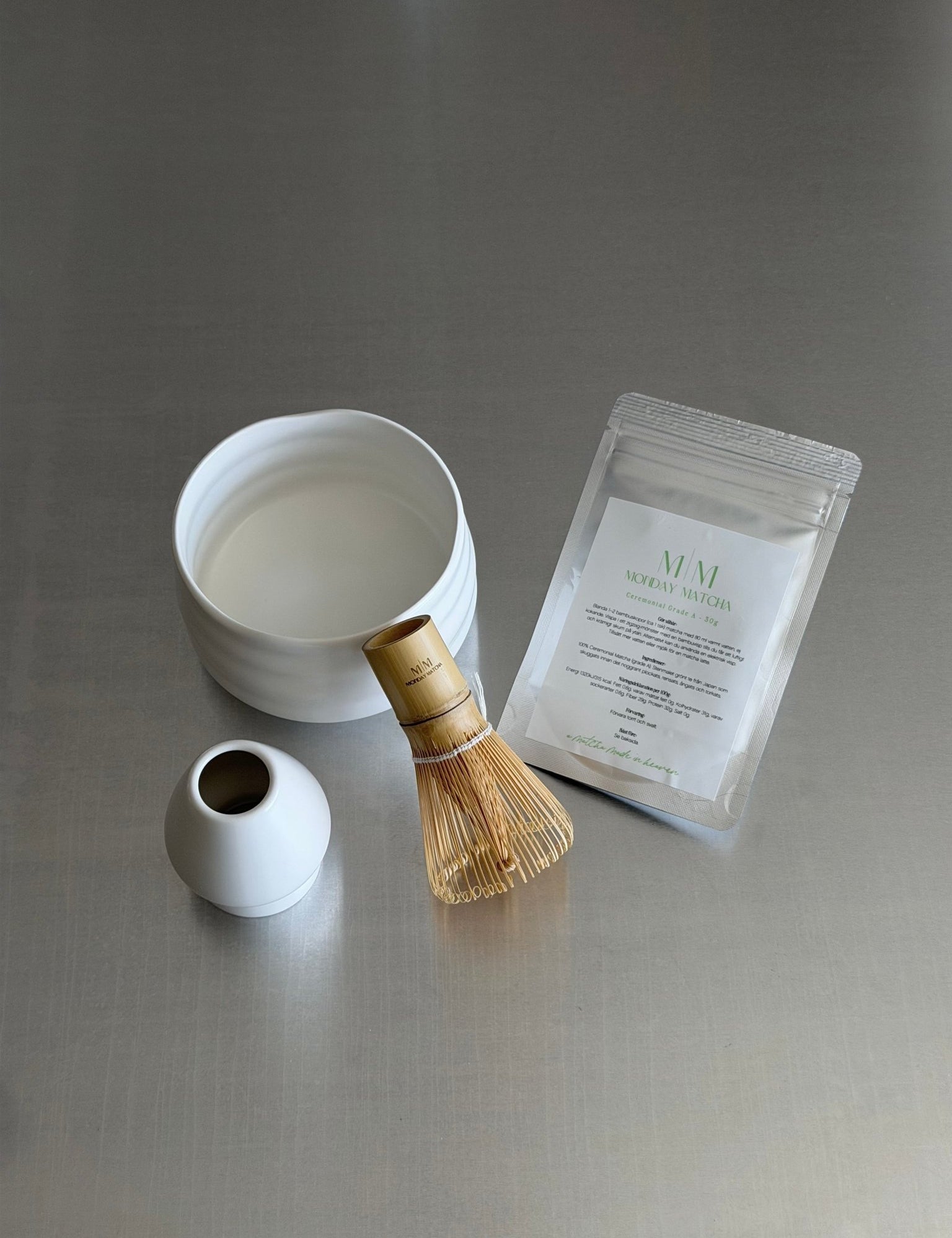 The Starter Ritual | Ceremonial Grade A Matcha från Japan – Monday Matcha