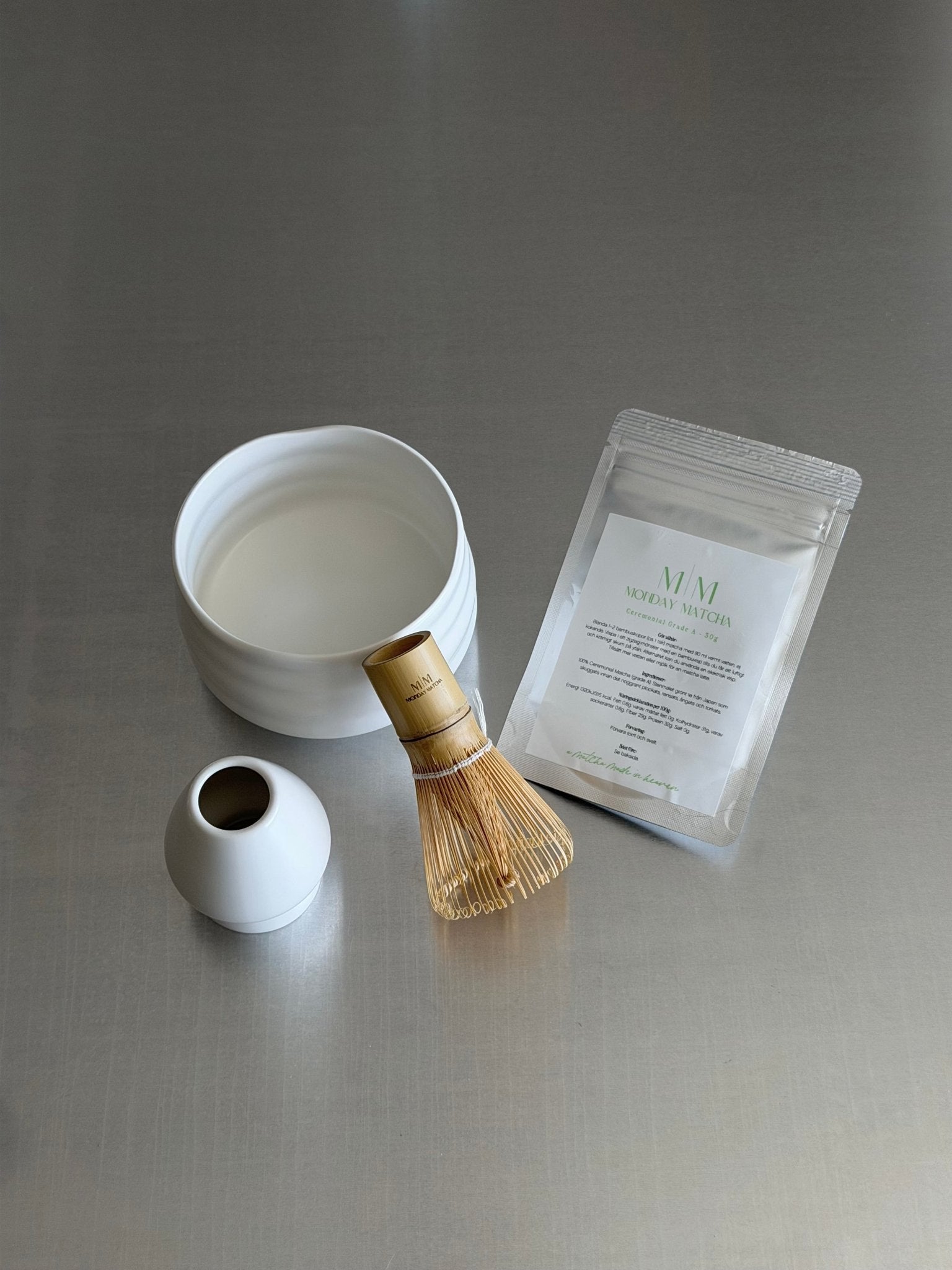 The Starter Ritual | Ceremonial Grade A Matcha från Japan – Monday Matcha