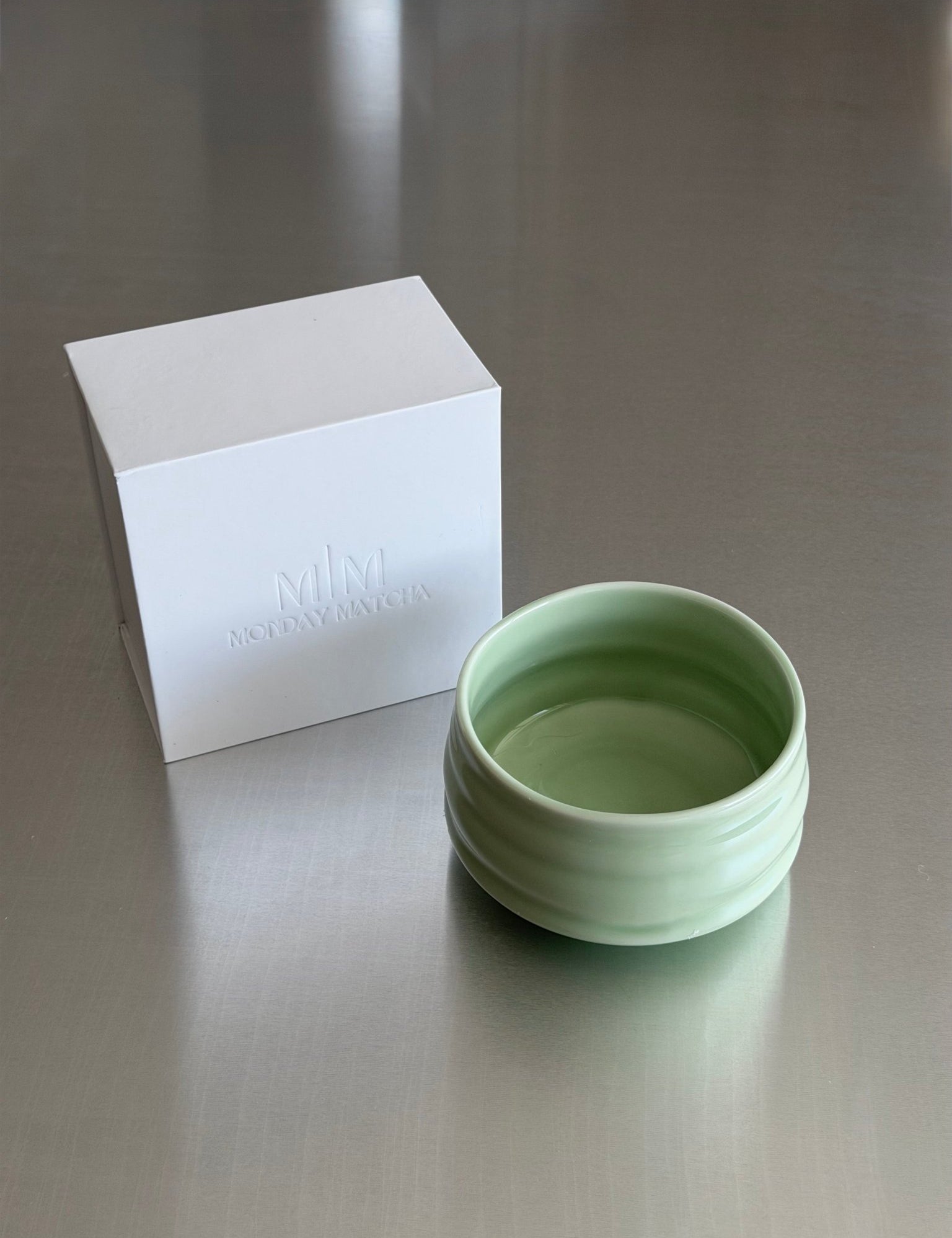 Matcha Bowl (Mint Green) | Ceremonial Grade A Matcha från Japan – Monday Matcha