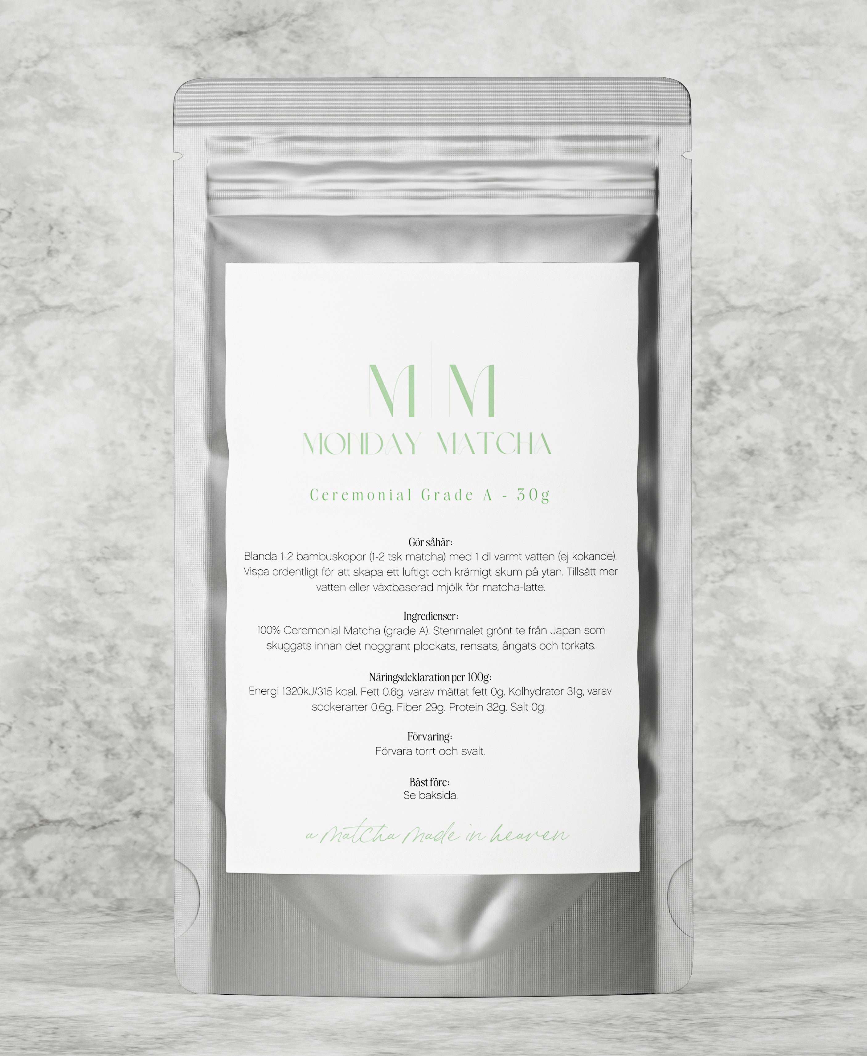 Ceremonial Matcha 30g (Organic)